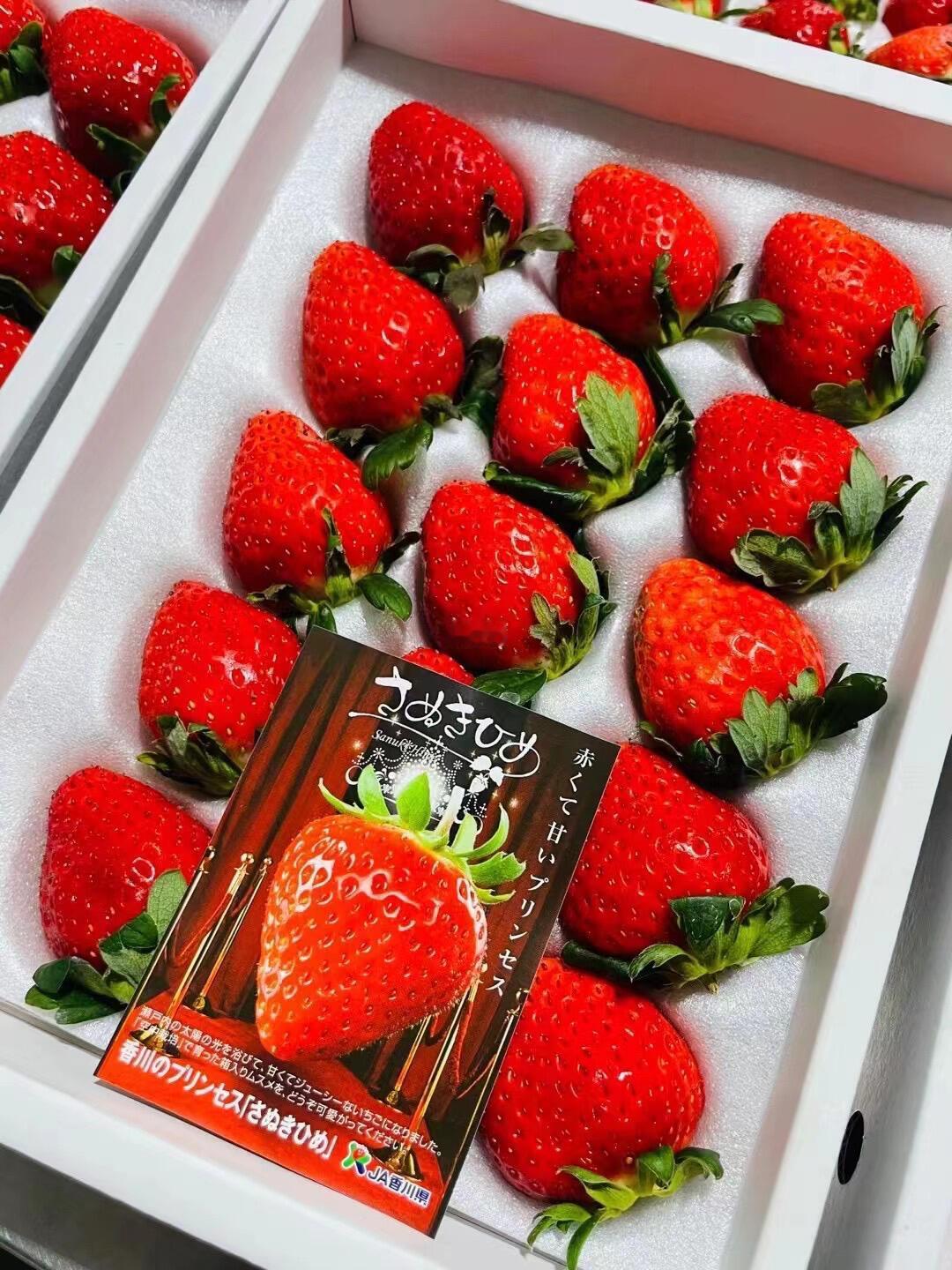 40一盒的草莓，变400元一盒，揭秘进口草莓刺客的骗局

国产贴日文标签，身价暴