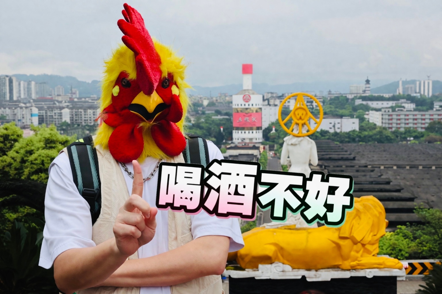 我来五粮液景区拆台了 宜宾·五粮液生态园区