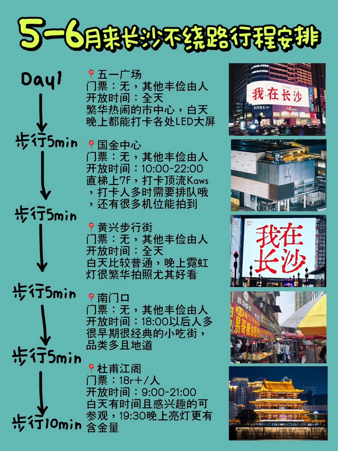 超详细！5-6月来长沙的一定要看……