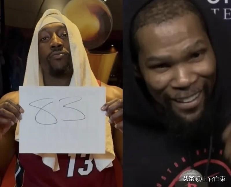 被称历史第一得分手的杜兰特，生涯最高55分
被以防守见长的阿德巴约，生涯最高得分