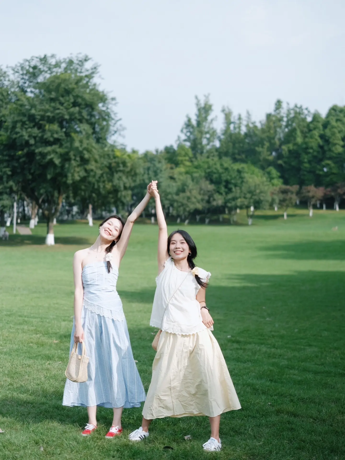 跟闺蜜见面就是开心啊。