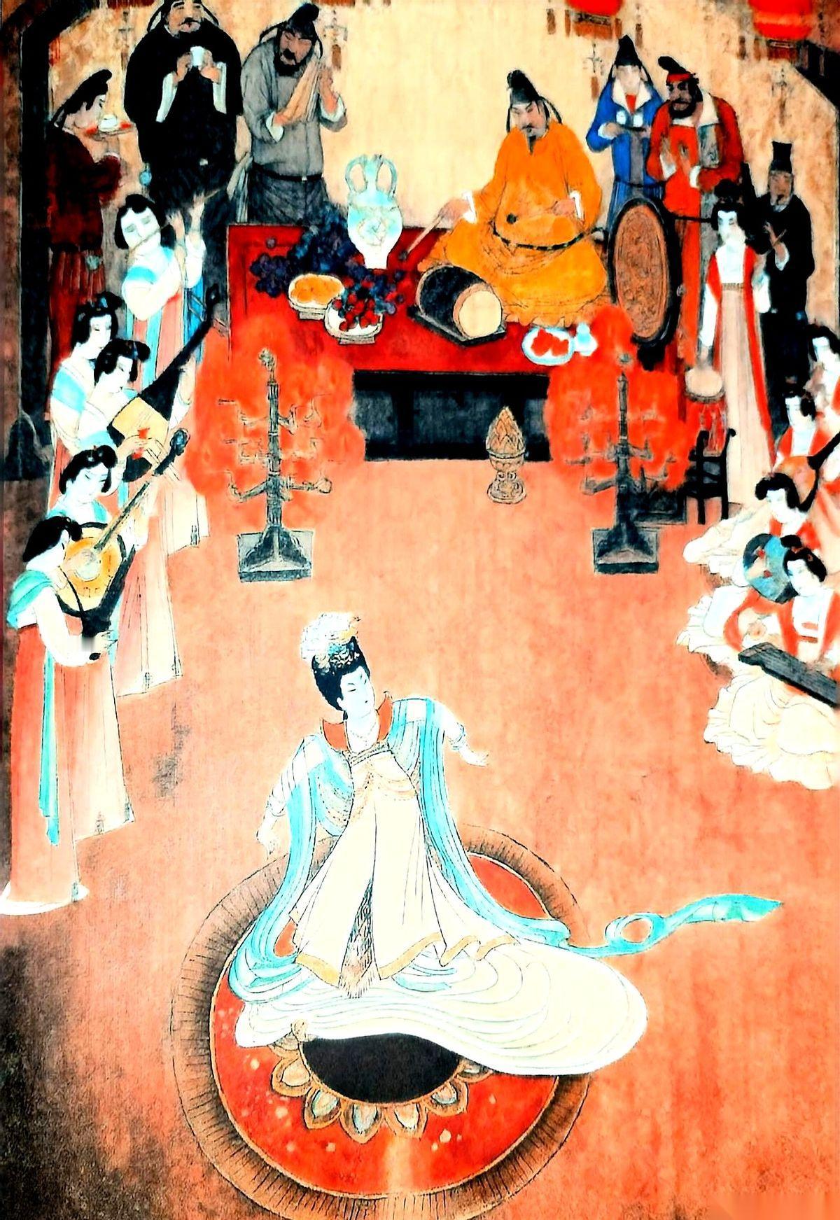 洞房花烛夜，她一刀捅死了自己的新郎官。
新郎官是打了胜仗的大将军，叫罗虎。
而她