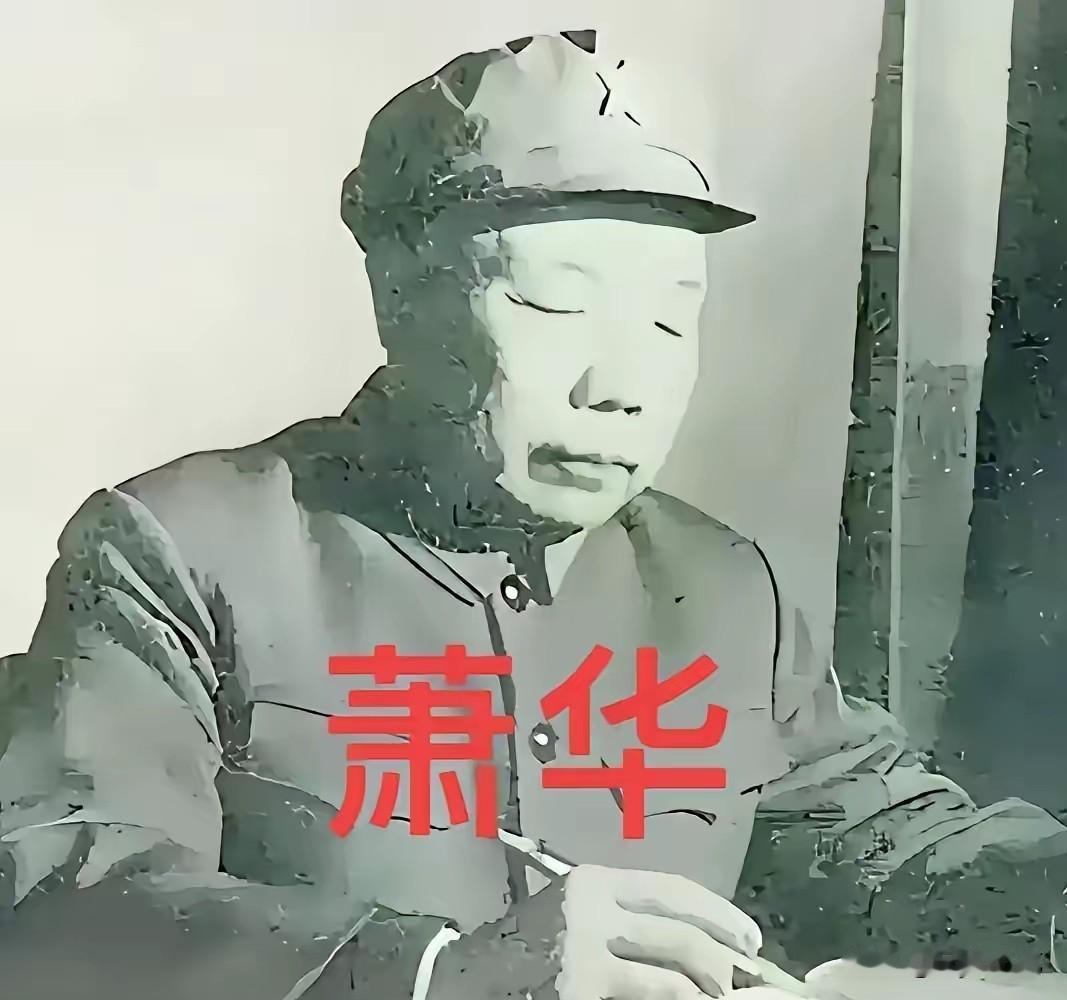 1985年，萧华敏锐预感自己时日无多，紧急向中央郑重提出请求：能不能把我“大女婿