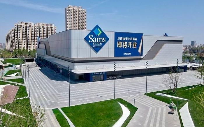 从老旧市场到高端商业综合体，从破土动工到竣工交付仅用时一年半——济南山姆会员商店