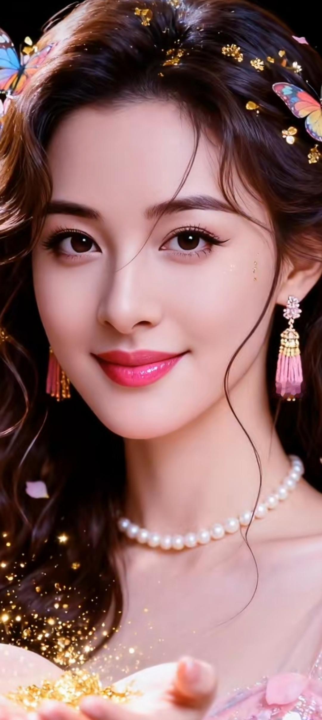 梦幻仙境中的仙女，金光闪闪，美不胜收！🌟✨