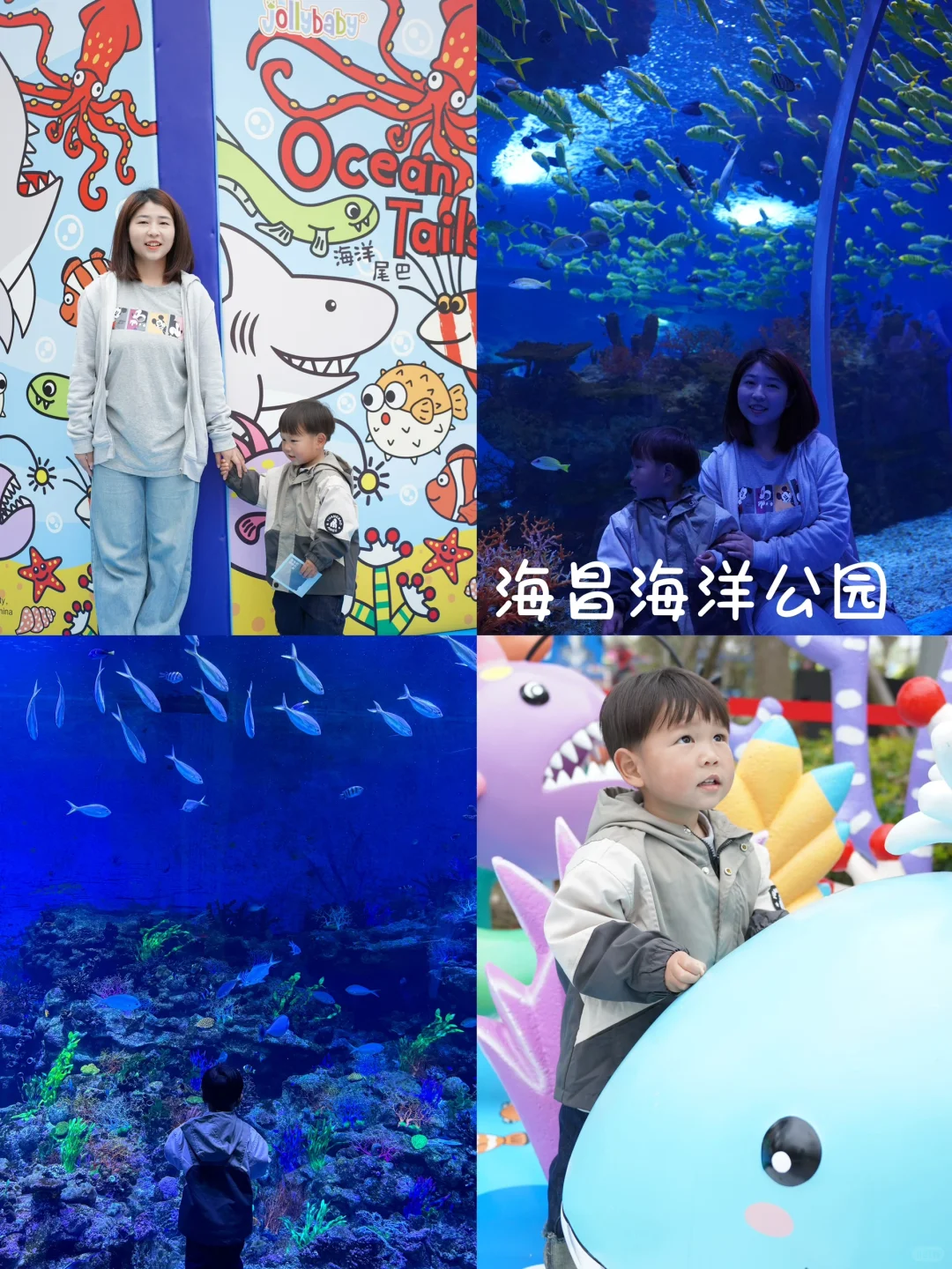 比起迪士尼，我更爱带宝宝来海昌海洋公园玩