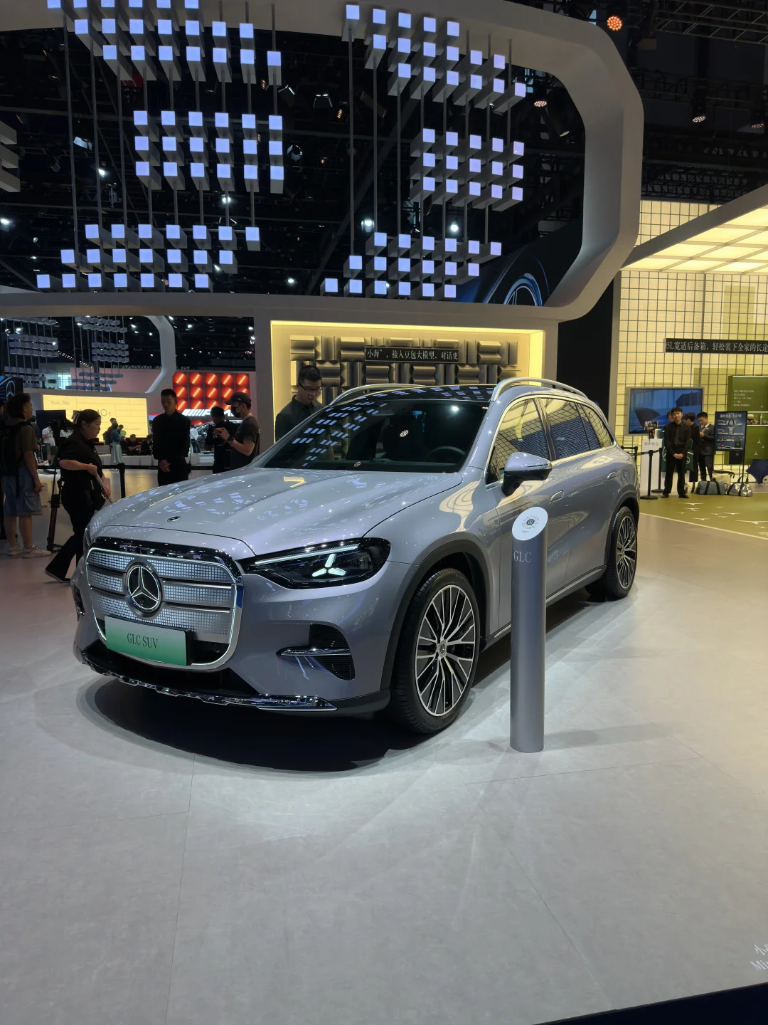 全新奔驰GLC SUV 实车，感觉还是不错的