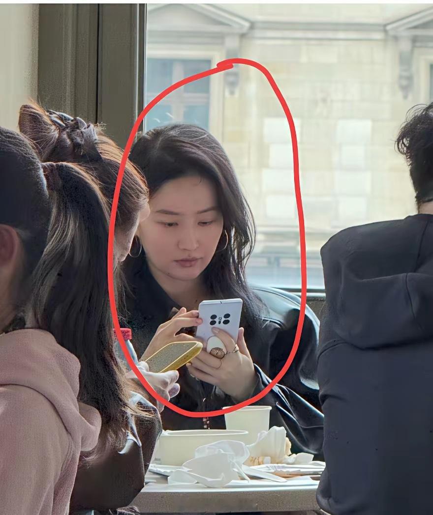朋友在卢浮宫偶遇刘亦菲，她回来激动对我说：以后别再说刘亦菲是美女了，你是不知道？