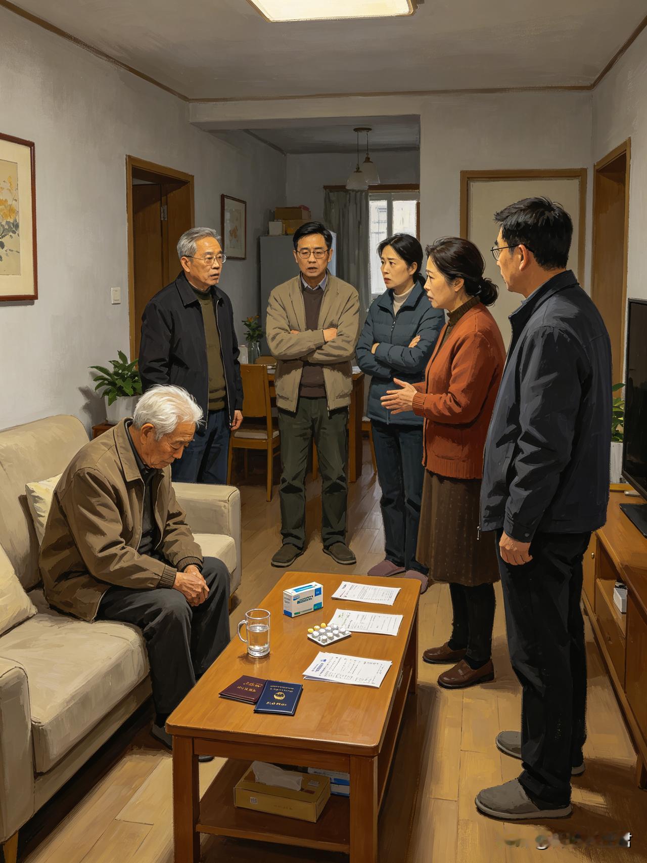 兄弟姐妹争养老、争家产，看着争的是钱，毁的全是老人的身体
 
做药师二十余年，我