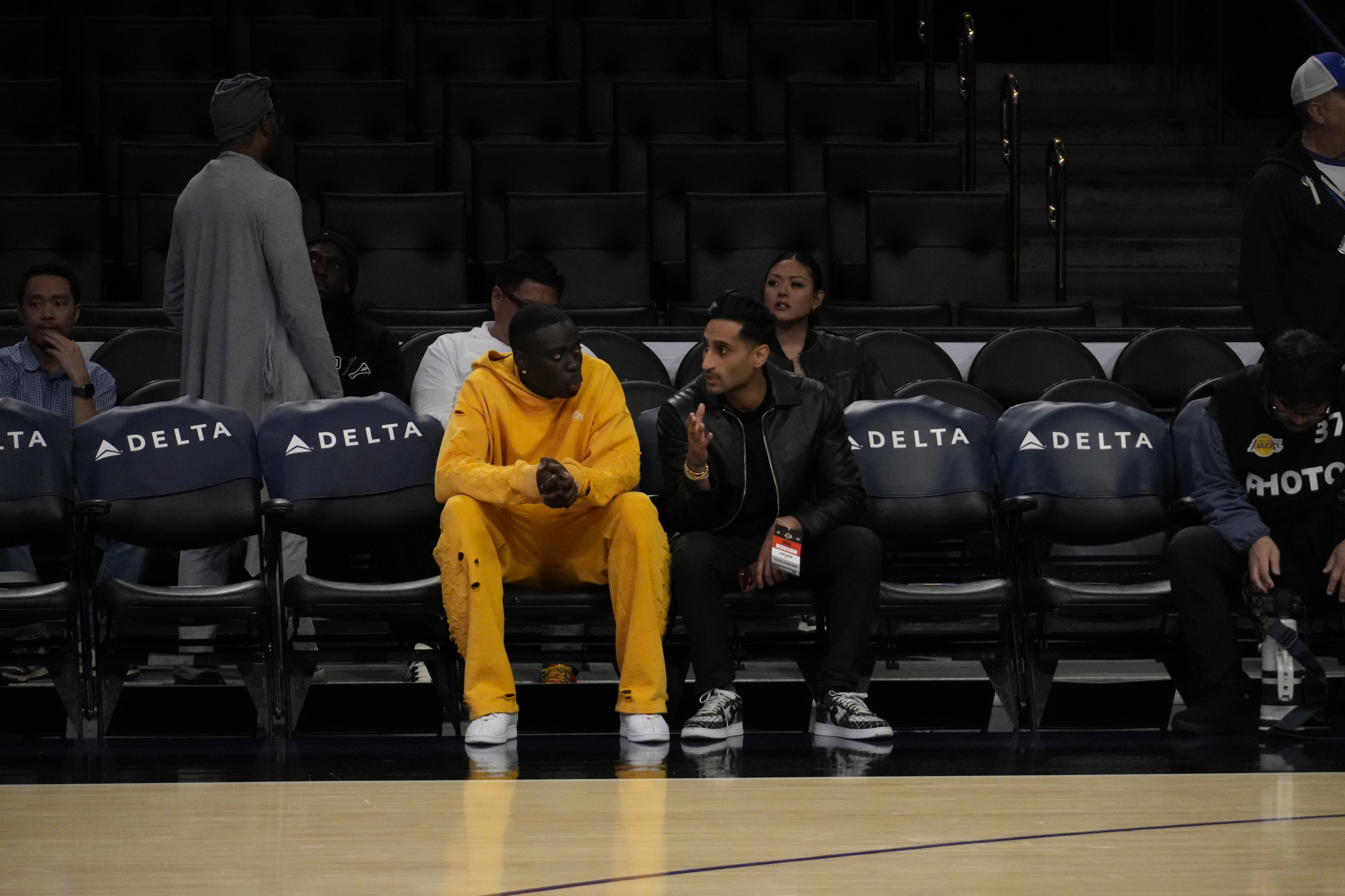 前方报道今天看到偶像了！chinahawks // 亚特兰大老鹰