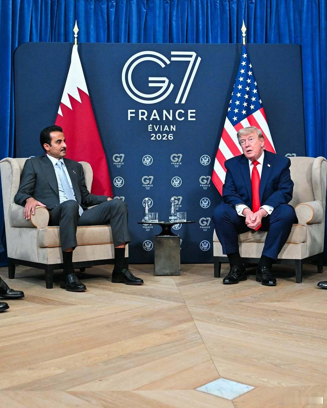 卡塔尔王室 🇶🇦埃米尔塔米姆出席（G7）第52届峰会。 6月15日至17日在
