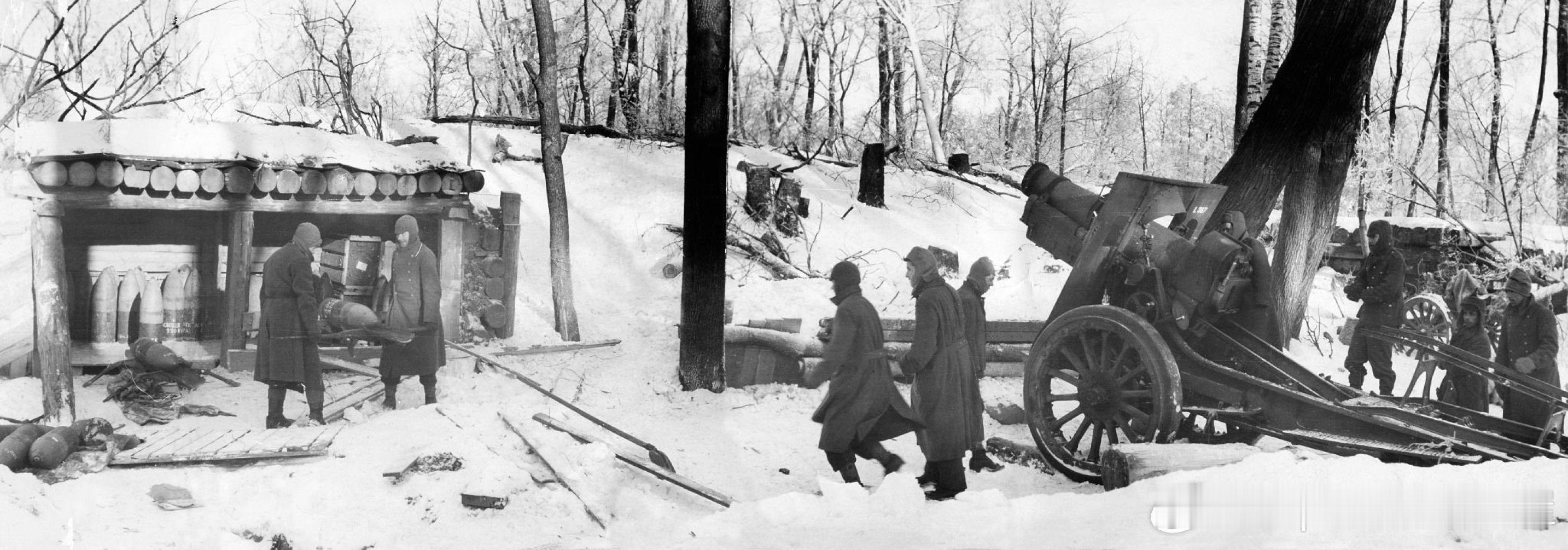 1942年冬在列宁格勒的德军第250步兵师（西班牙蓝色师团）的Mrs.531(f