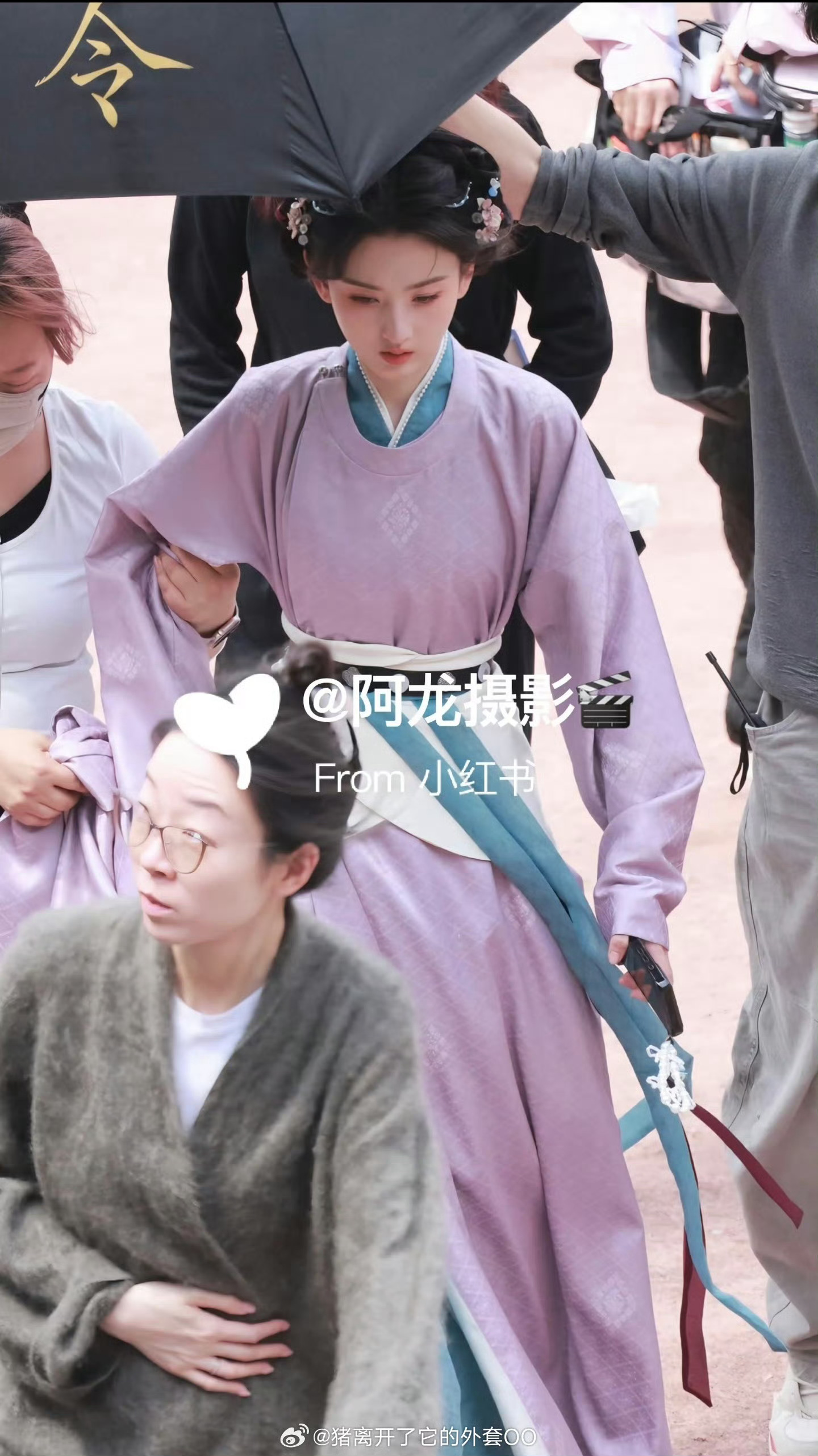 美萌小厨娘祖鹅来啦～～～宋祖儿 《司宫令》☽ 双啾啾+紫衣（瞅着像朝服 