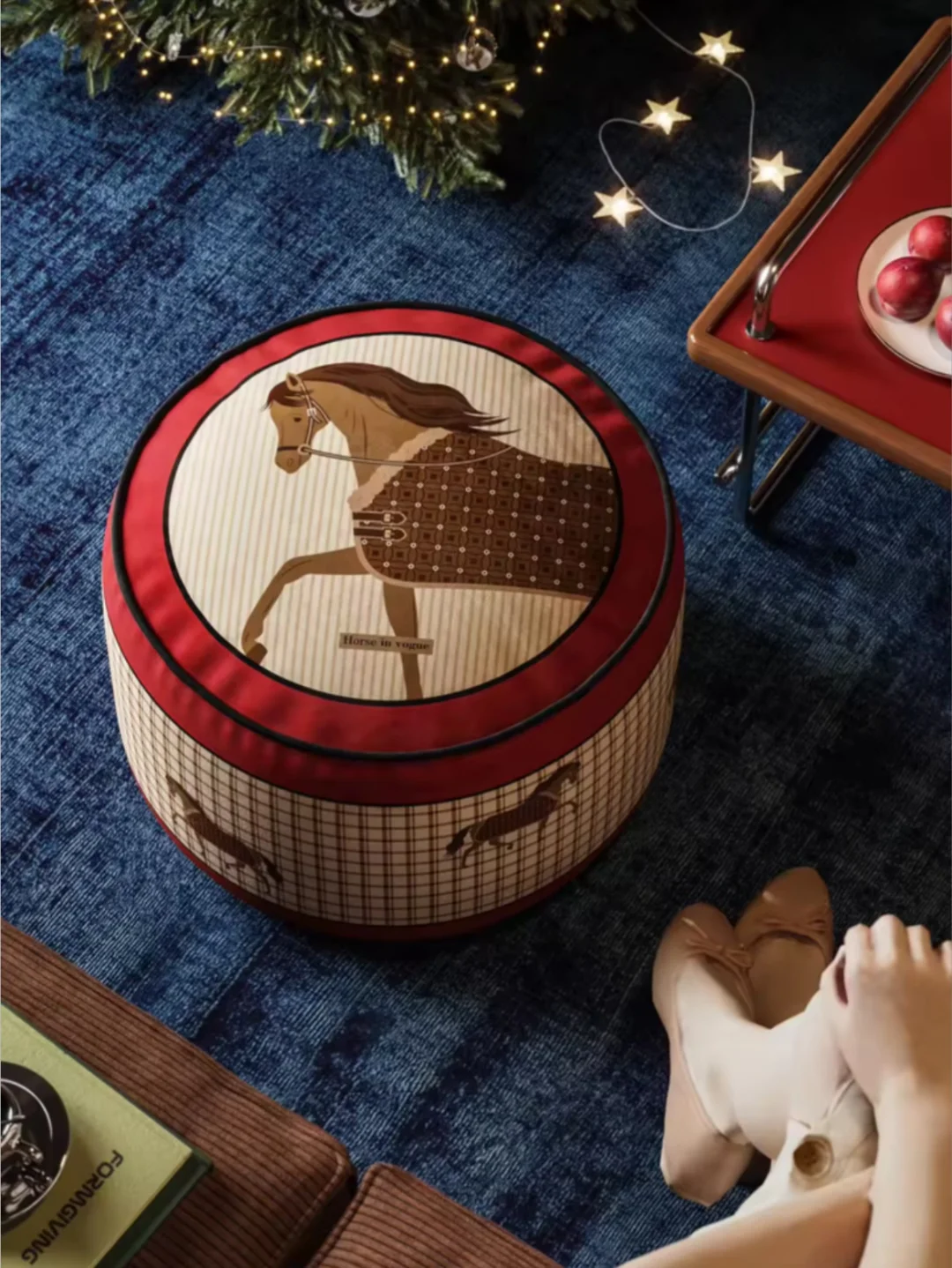 中古小马坐墩🐎为客厅添一份复古暖意