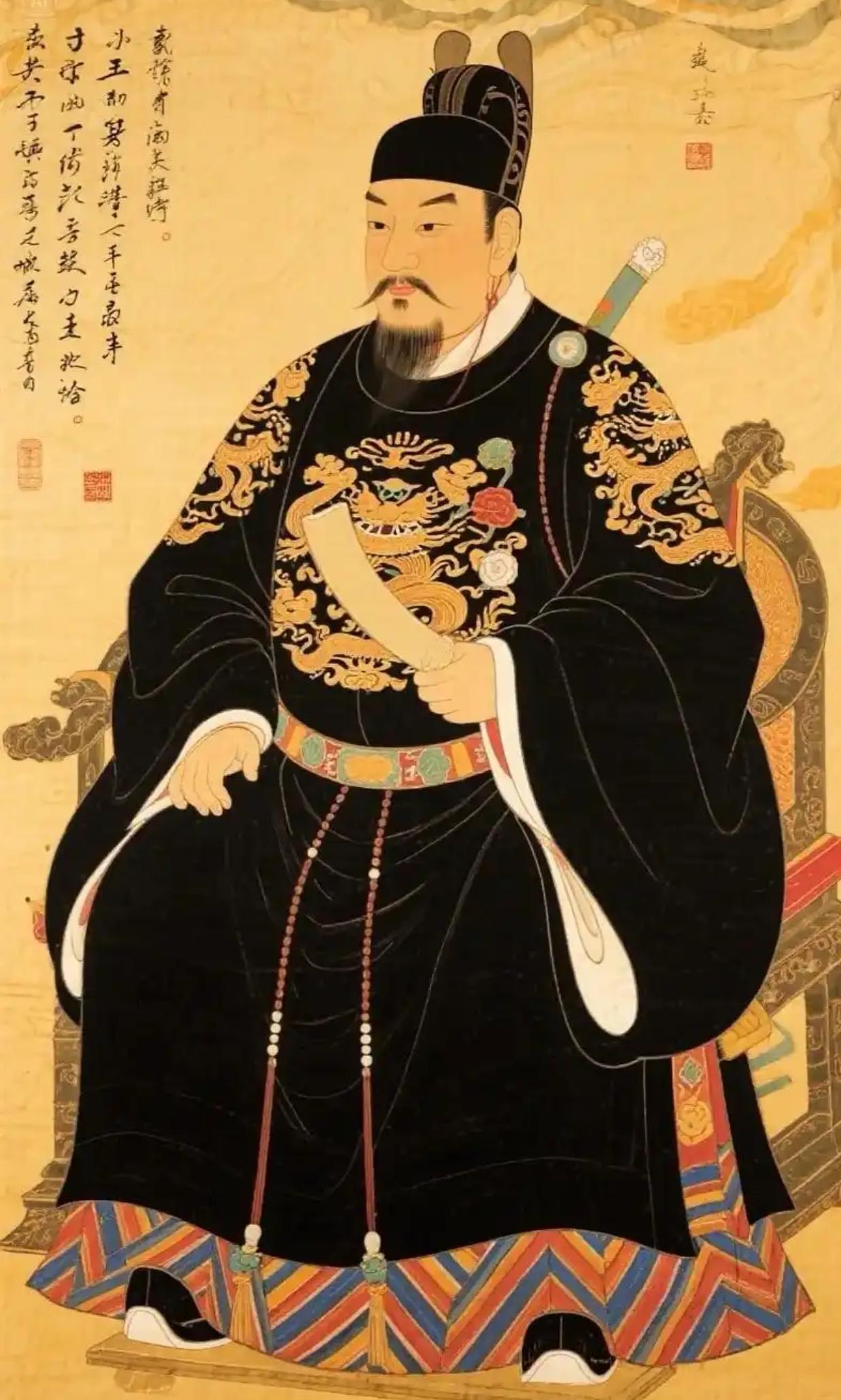 他虽贵为天子，却每天早晨凌晨四点起床，洗漱之后去上朝，大臣中间休息，他去偏殿看书