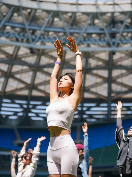 阳光晒黑了我，Align™~撑住了我