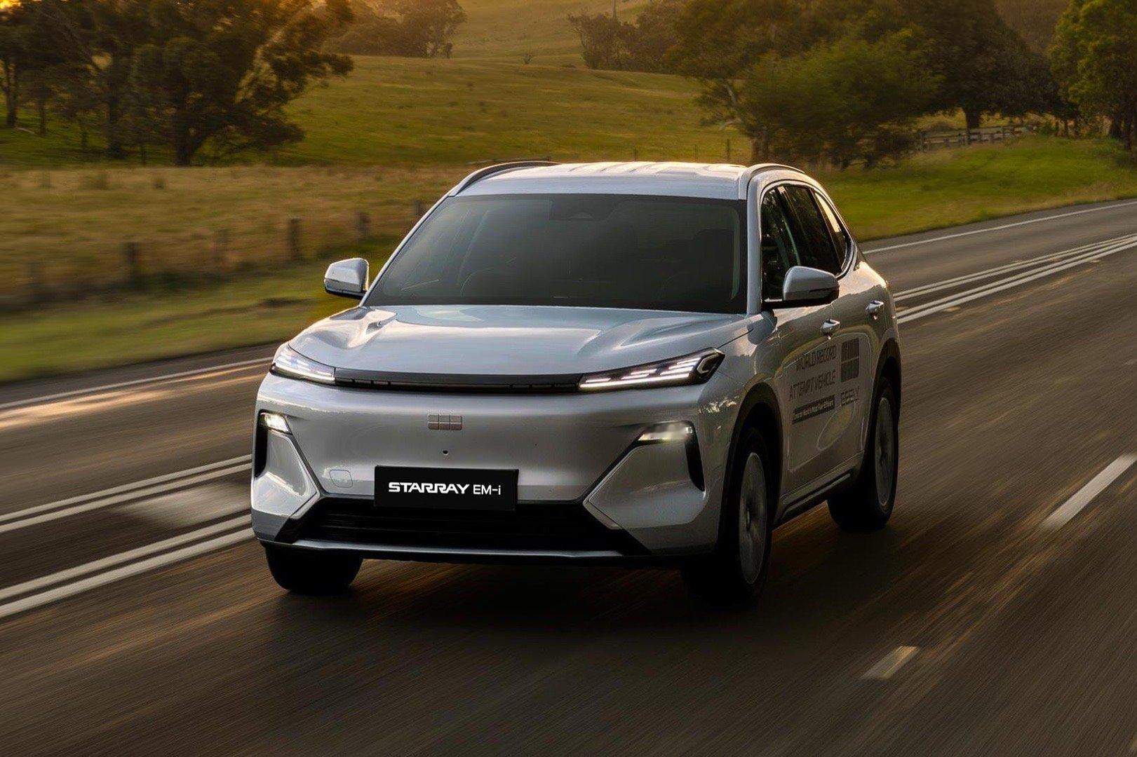 吉利银河星舰7 Starray EM-i 创吉尼斯世界纪录🎉刚刚在澳洲，吉利全