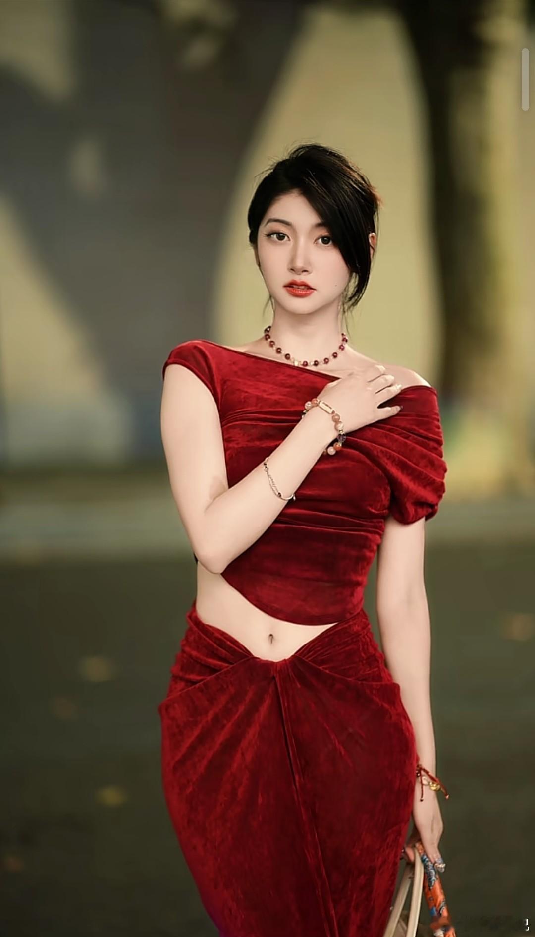 气质穿搭小姐姐街拍