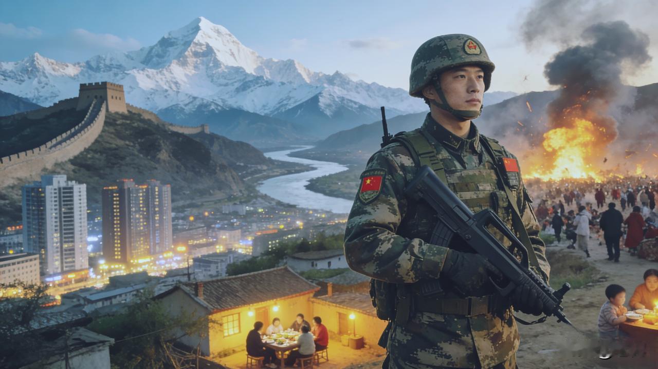 没有人负重前行，何来人民的安宁？这几年自驾行遍山河，看遍祖国的湖光山色，累了便寻