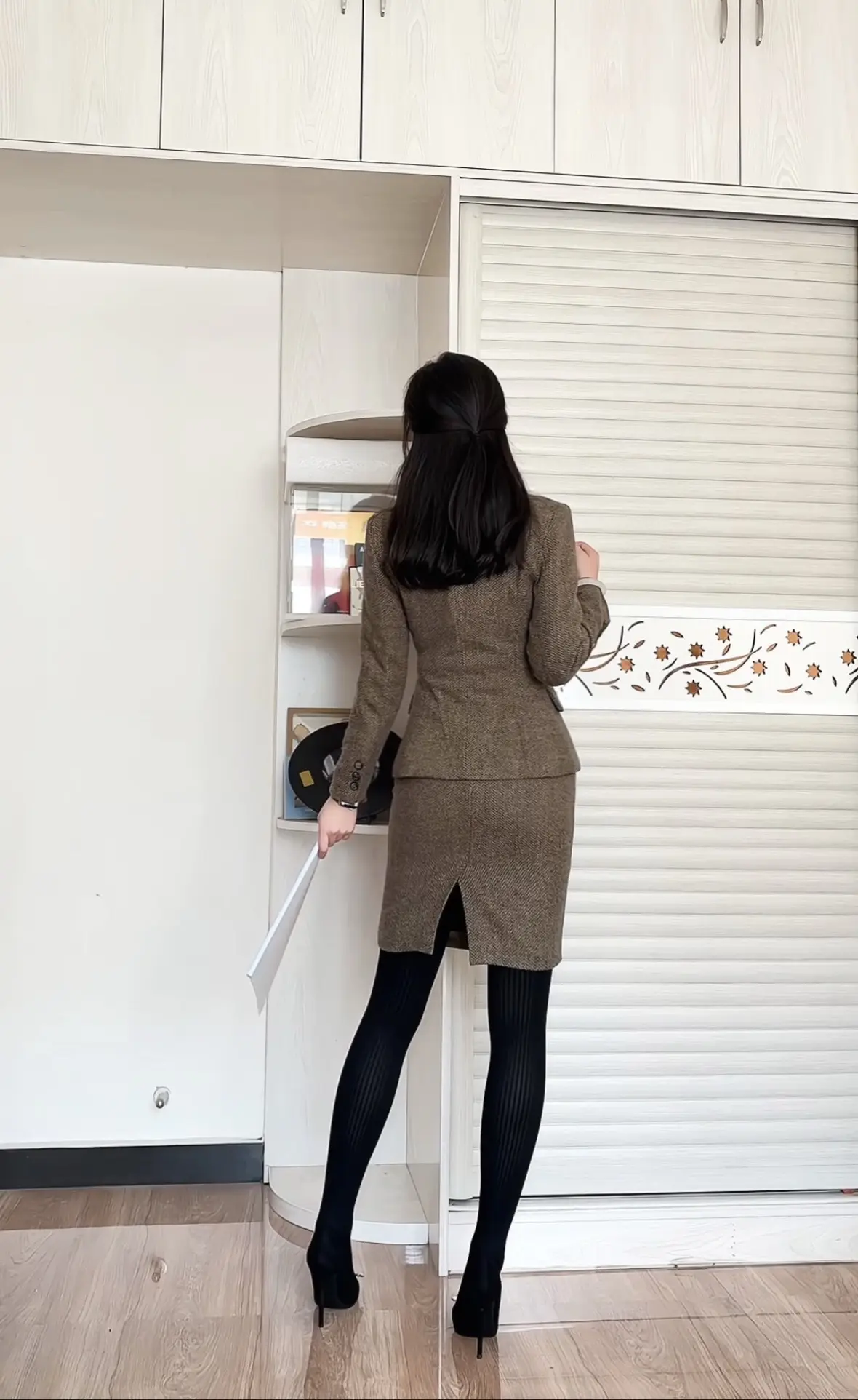 你说那时屋后面有白茫茫茫雪呀……英语老师穿搭秋冬穿搭
