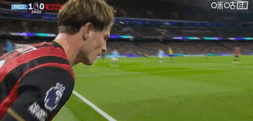 曼城3比1伯恩茅斯 比赛26分钟，多纳鲁马被干扰后失误，泰勒·亚当斯破门，伯恩茅