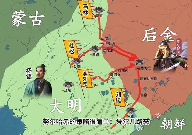 萨尔浒之战（1619年）是明末明军与后金军队的一次关键战役，明军虽然集结了四路大