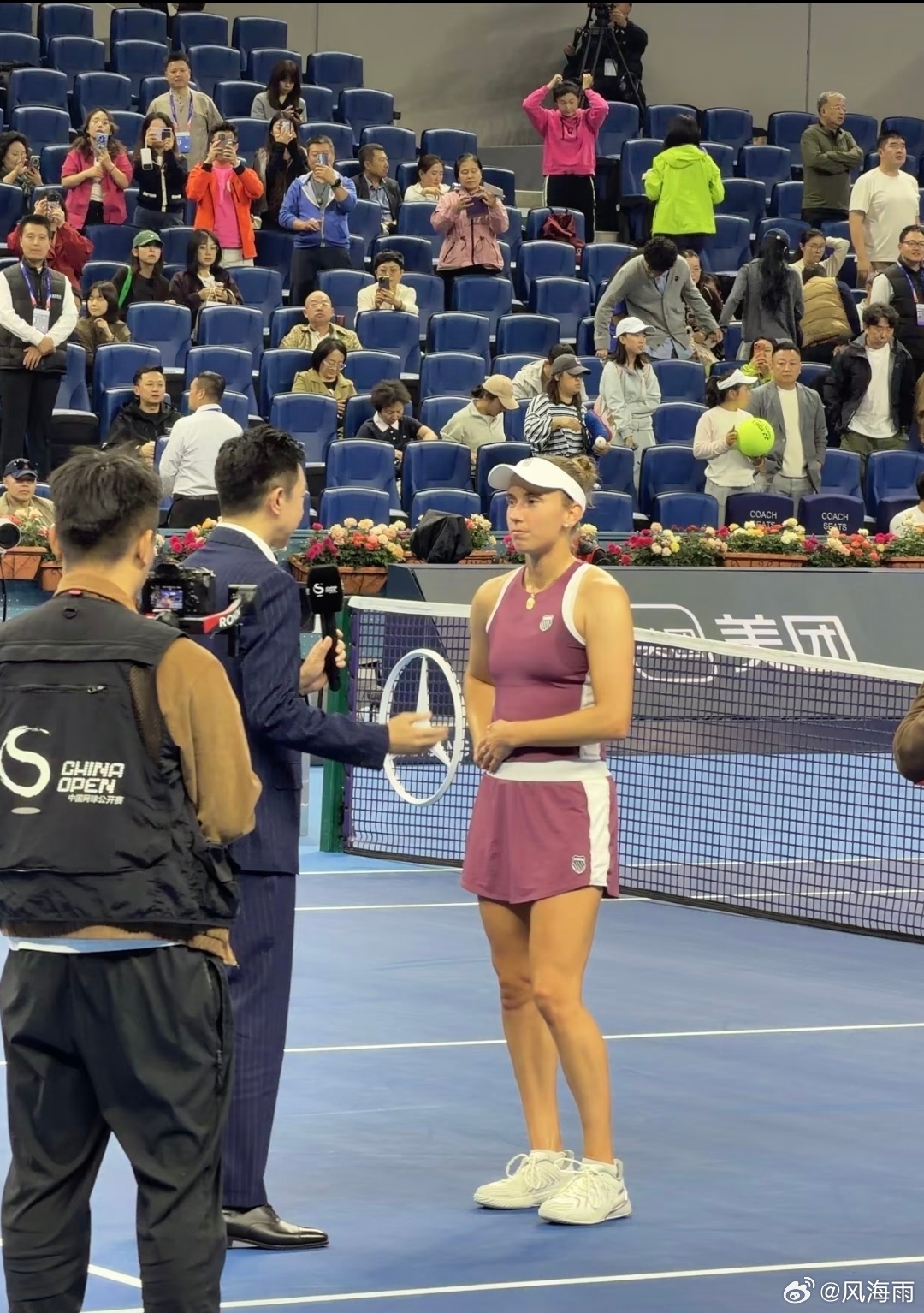梅尔滕斯止步武网首轮10月13日，WTA1000武汉网球公开赛首轮爆出冷门， 1