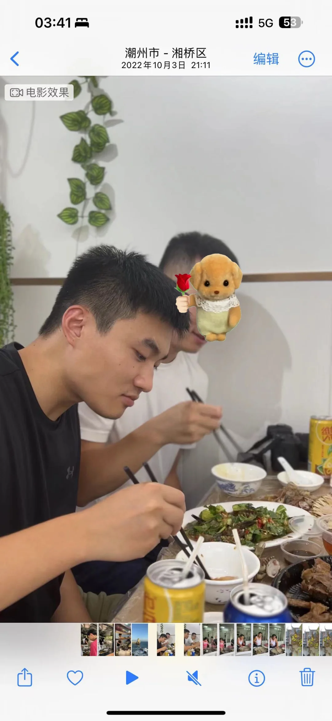 为什么胖了，因为咱们大中国的饭菜太好吃了