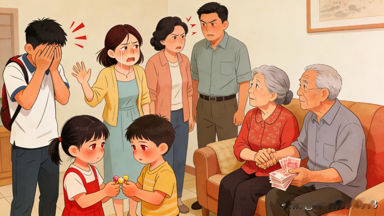 哪有家里不拌嘴的？可这次二哥和二嫂吵得比平时凶，起因是二嫂最近花钱没数，买了不少