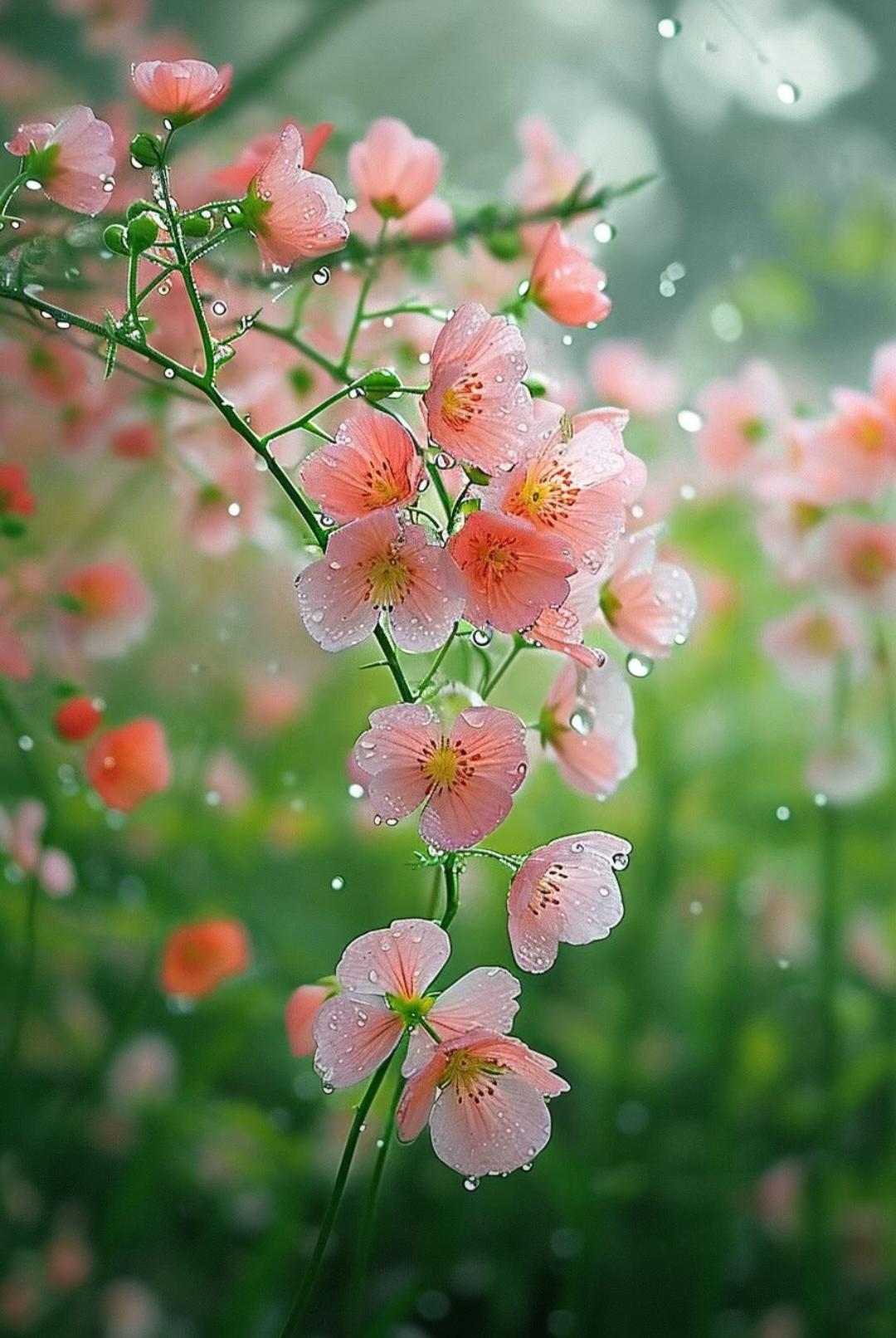 忽有故人心上过，回首山河已是秋。
他朝若是同淋雪，此生也算共白头。
白头若是雪可