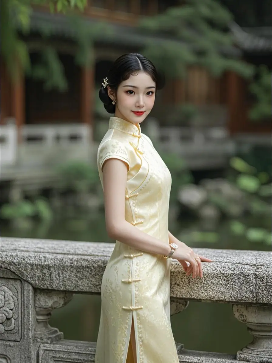 AI鹅黄雅影情