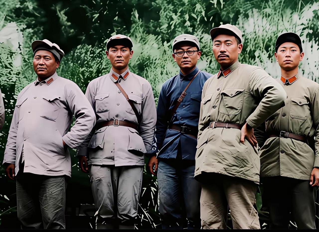 1937年，几位开国元勋在一起，认得其中任何两位，您就超级了不得！一定是一位历史