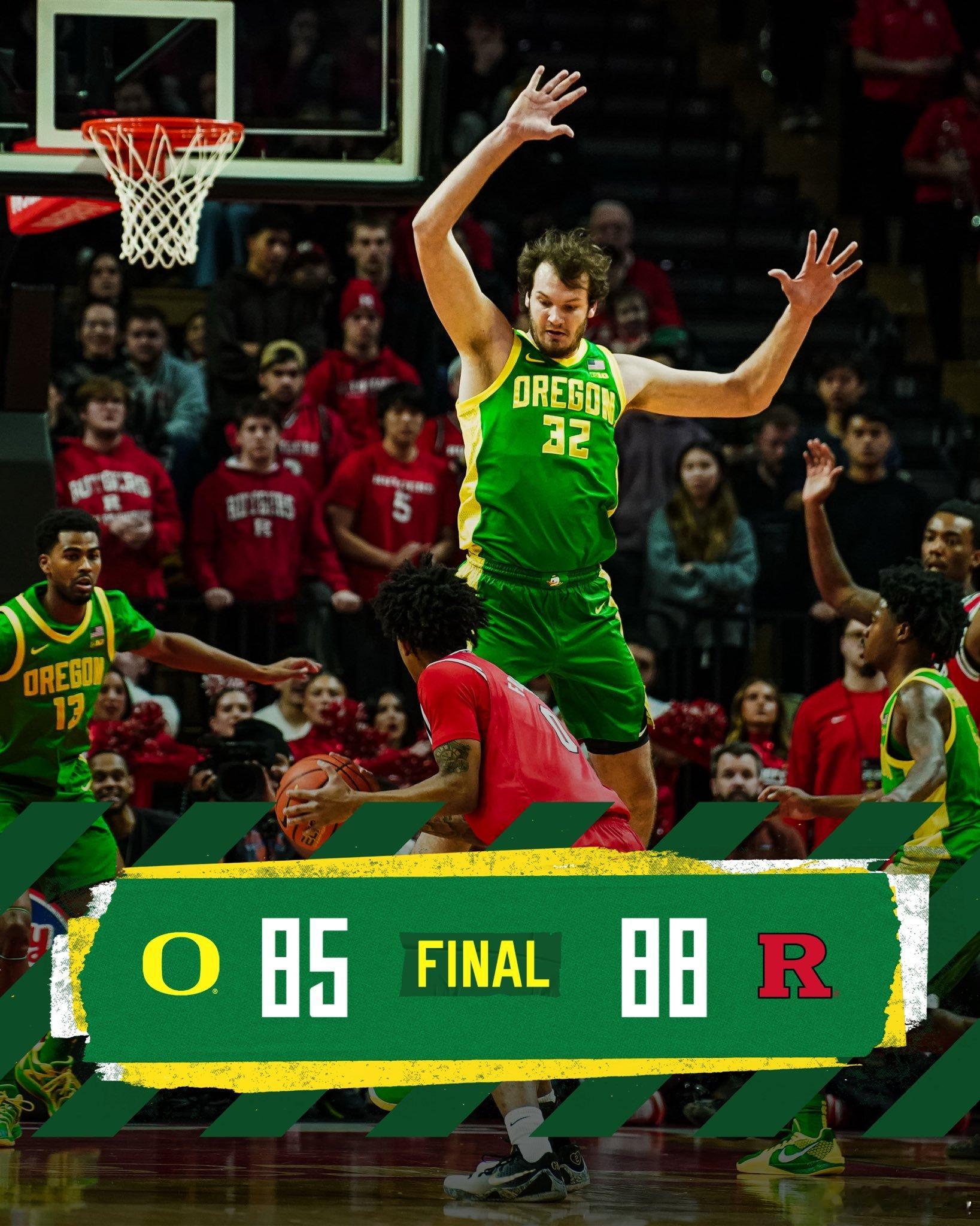 加时惜败罗格斯中国球员林葳本场继续首发出战，14投8中三分球12投6中得到生涯新