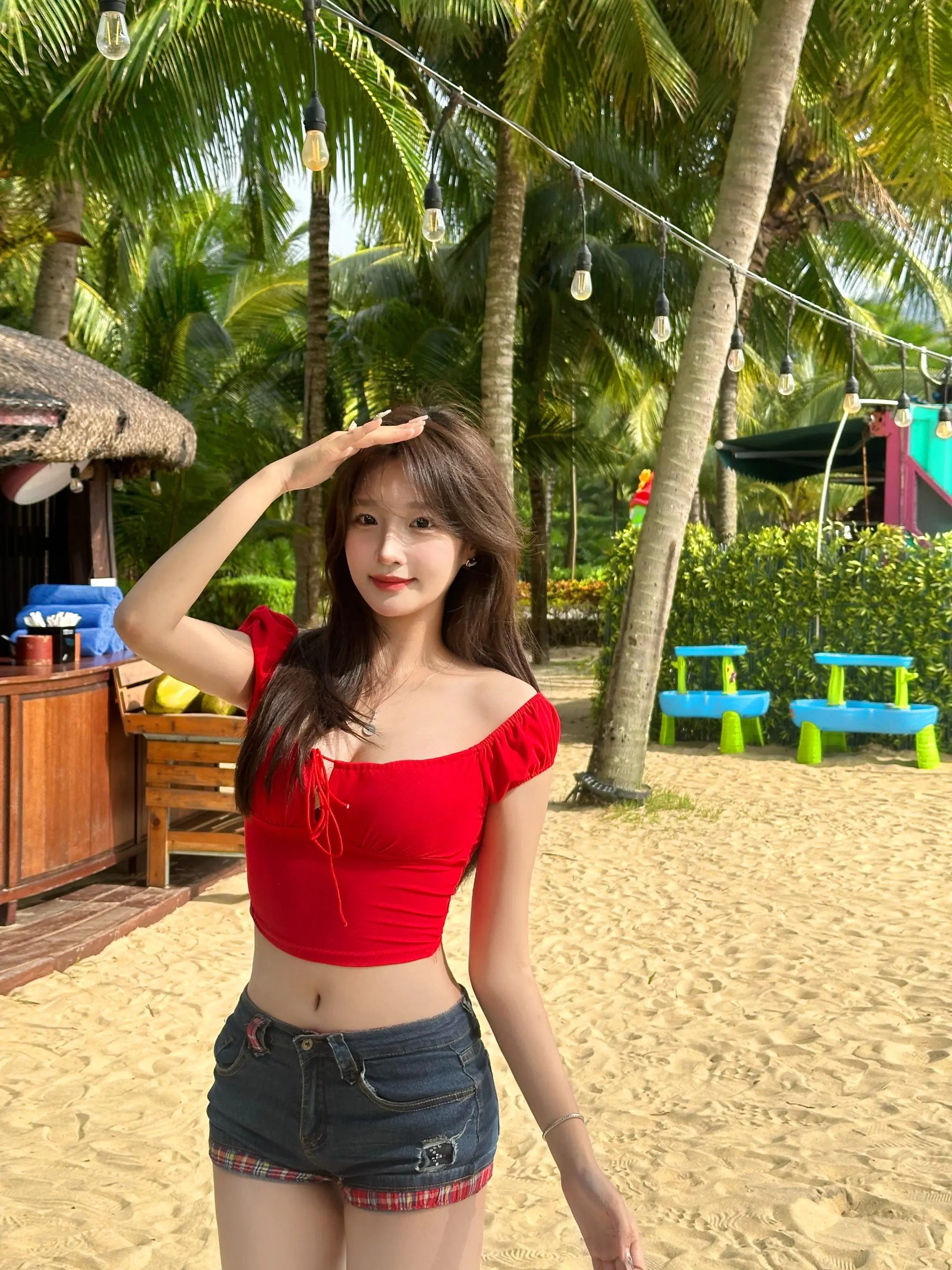 靠近我 我就是晴天。