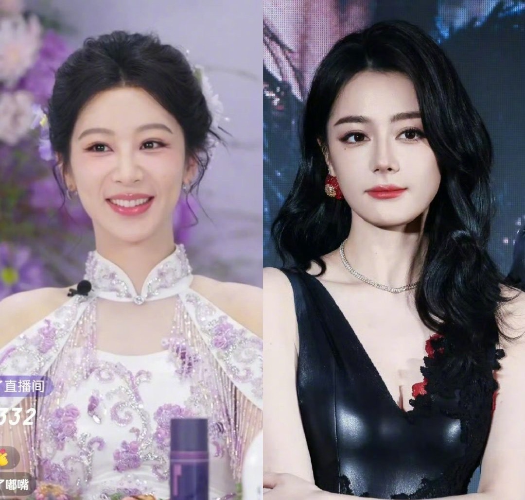 杨紫和迪丽热巴直播活动截图，能get谁？ 