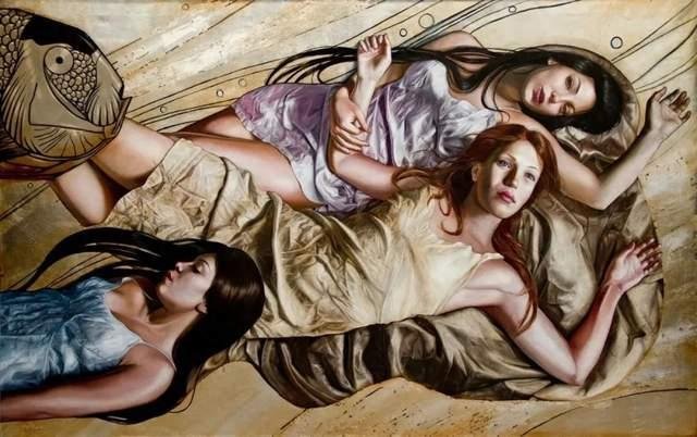 阿根廷画家里卡多·塞尔玛的绘画作品欣赏遇见艺术遇见美好绘画
