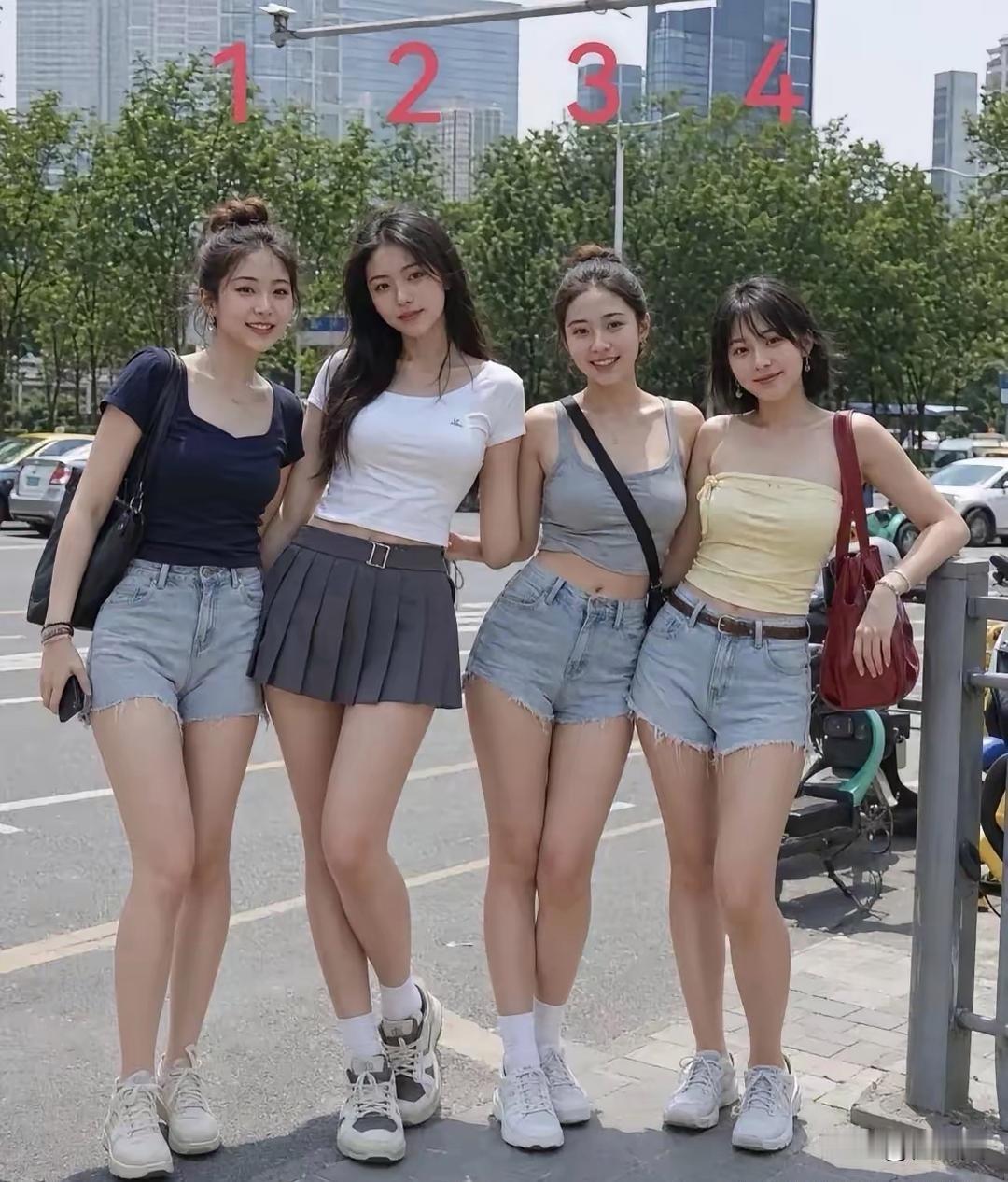 夏天穿搭，你最喜欢谁？
