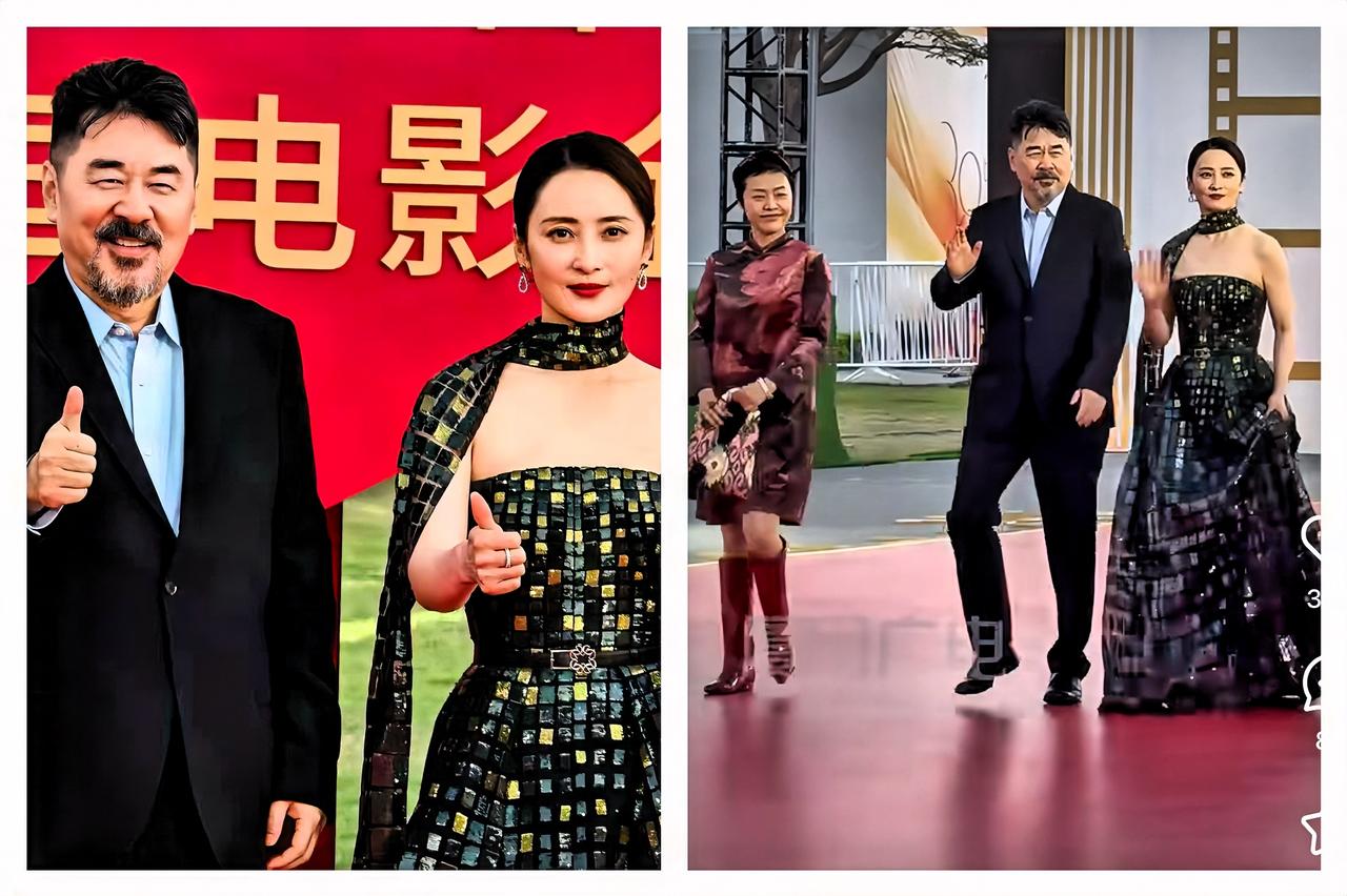 不出意外的话，
陈建斌估计今晚要失眠了，
他怎么也没想到，在走金鸡奖红毯时，竟然