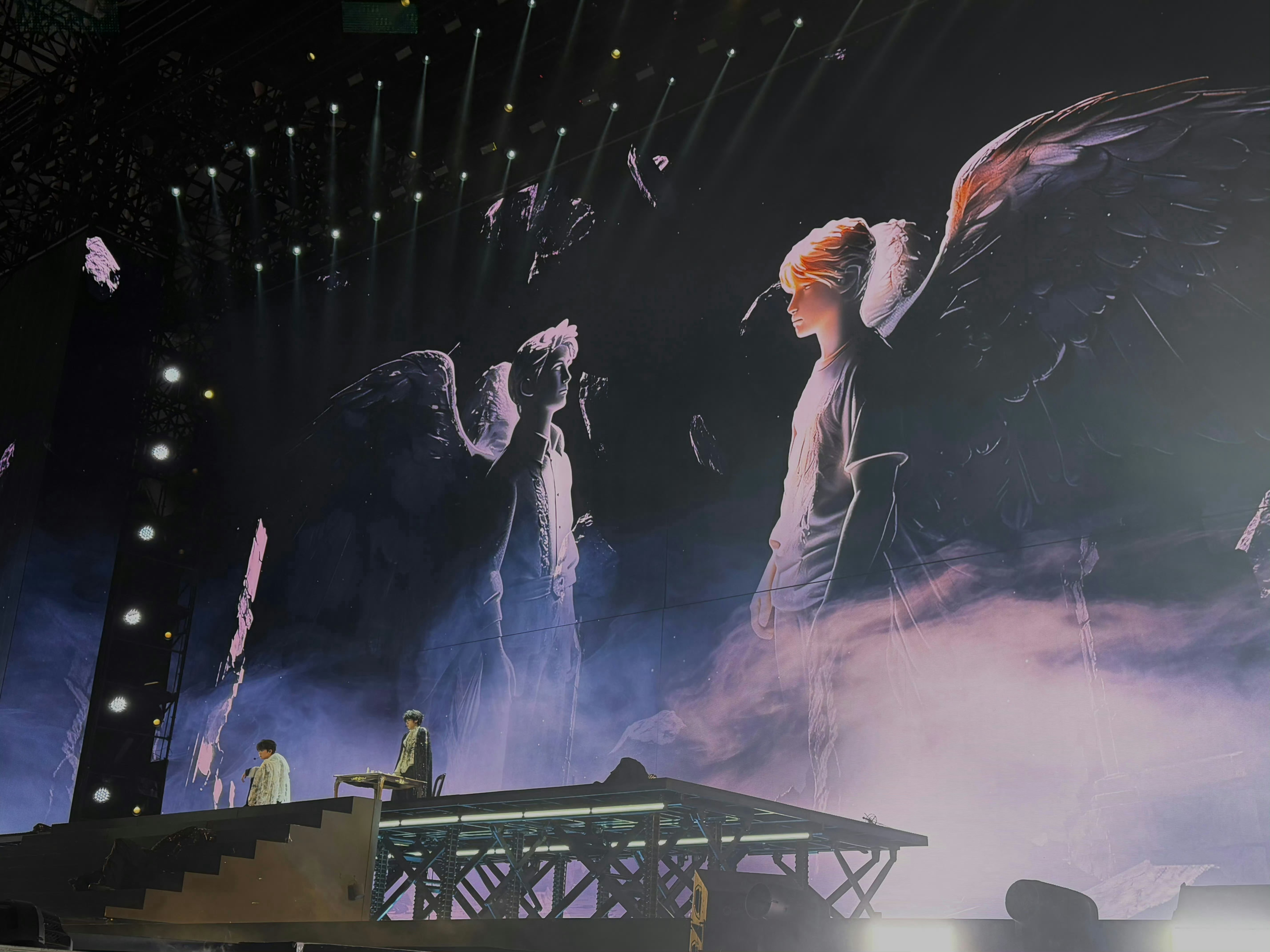 王橹杰穆祉丞双人舞台，这么燃的吗橹穆双人舞台