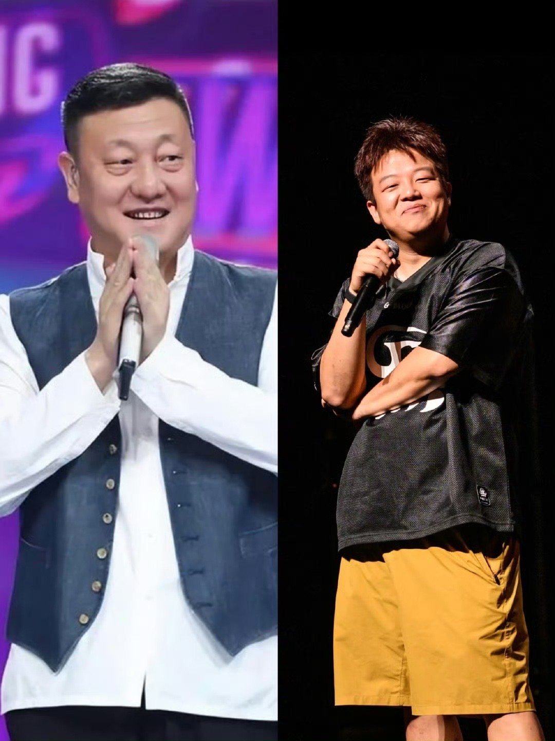 原唱韩磊回应哈哈曹唱等待魔力歌先生 韩磊老师不愧是老艺术家，这措辞水平确实高。夸