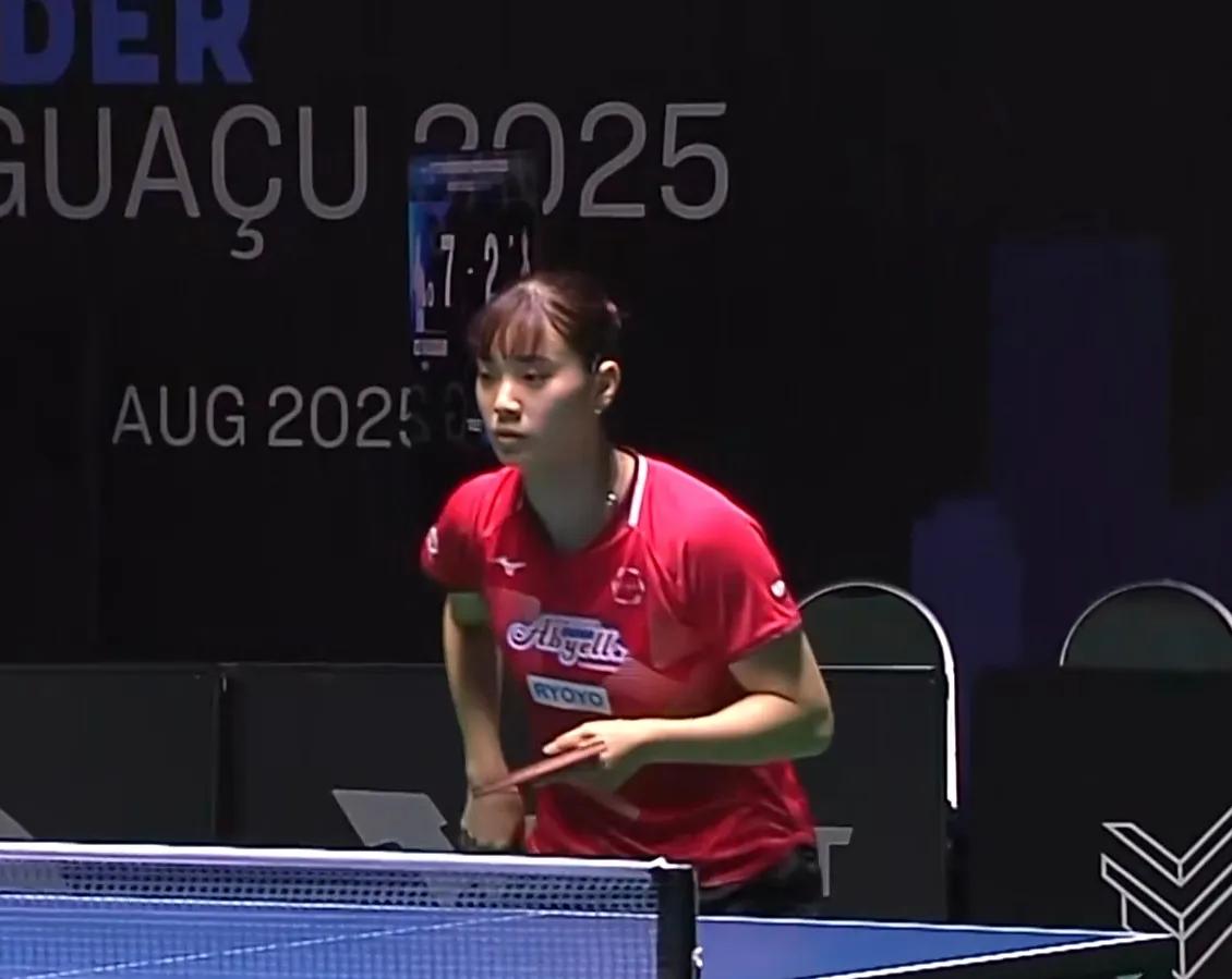 长崎美柚3:0战胜大藤沙月晋级决赛！
WTT伊瓜苏球星挑战赛 女单半决赛，日本长