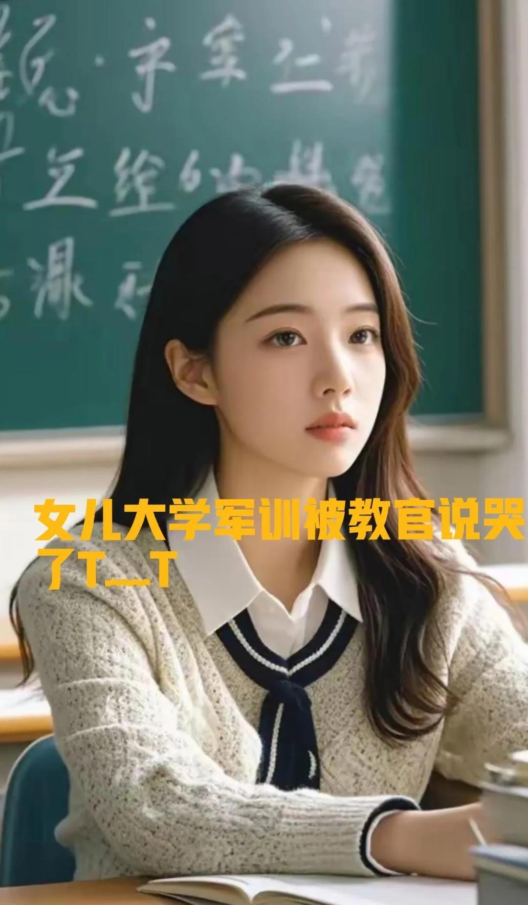 女儿开学第一天竟遭遇狂风暴雨般的“军训考验”，不仅自己都快要崩溃了，还发信息过来