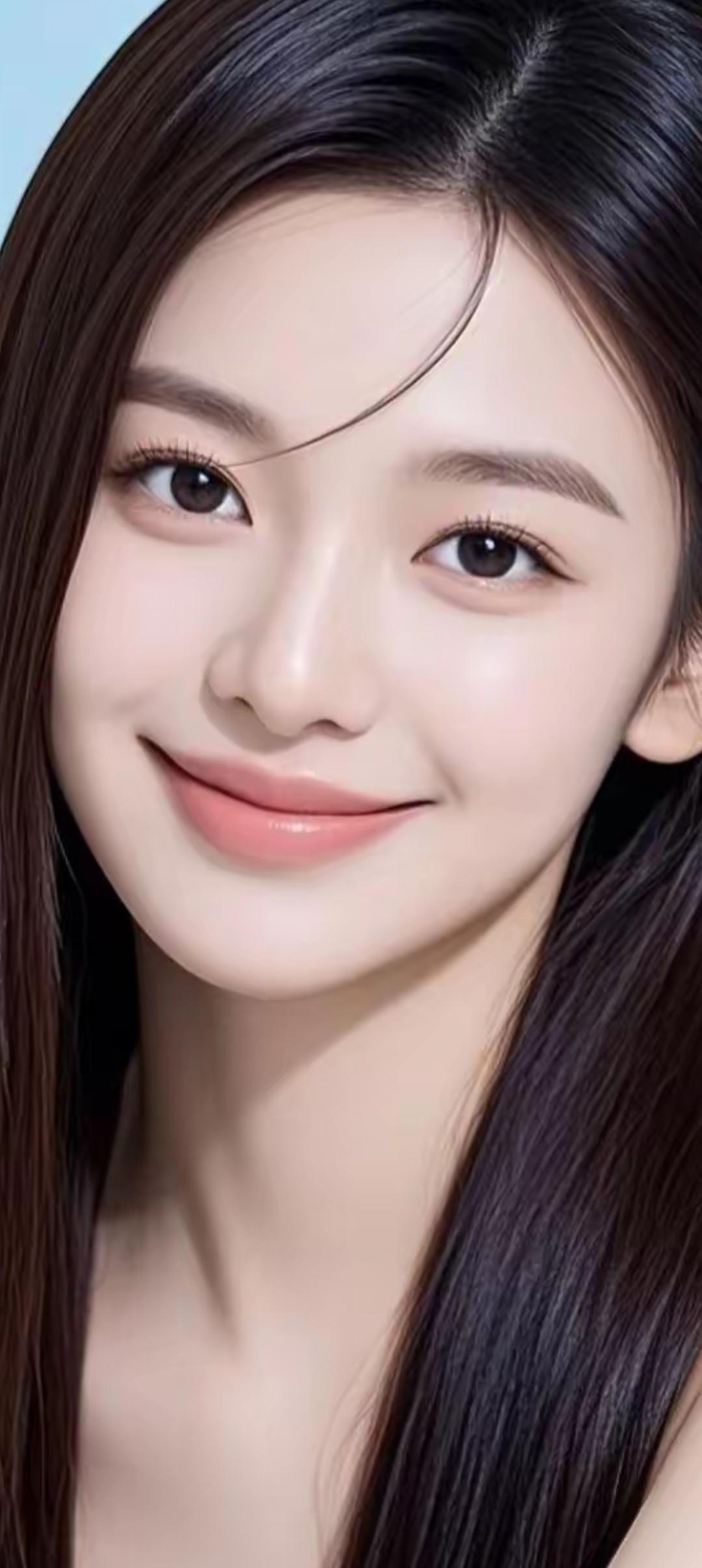 甜美笑容，温柔可人，元气满满的一天！😊✨