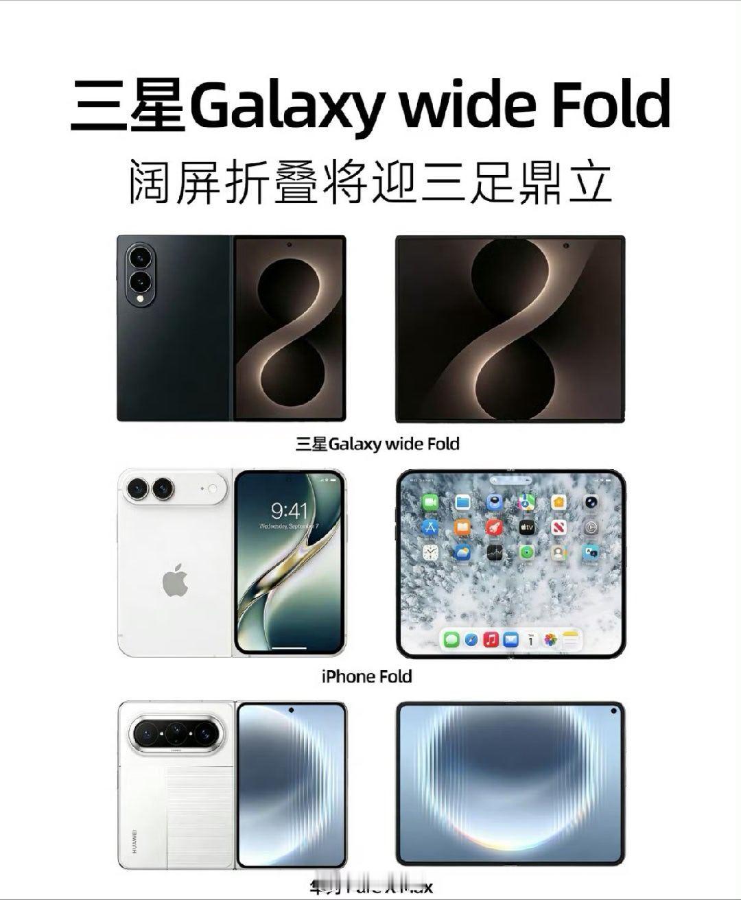 三星阔折叠机模曝光国内安卓品牌赶快上架阔折叠吧，等苹果发布真就没其他品牌什么事了