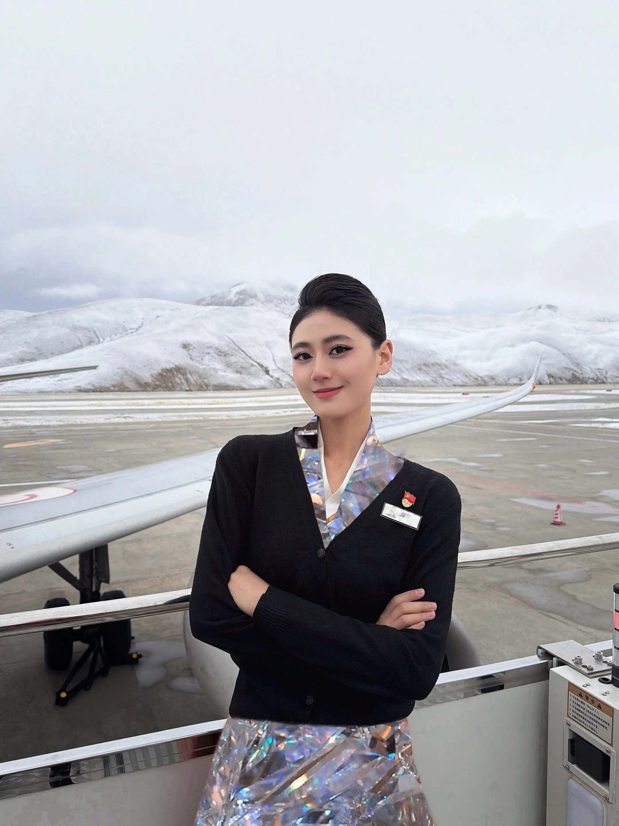 赶上西藏3月最后的一场雪❄️✈️。