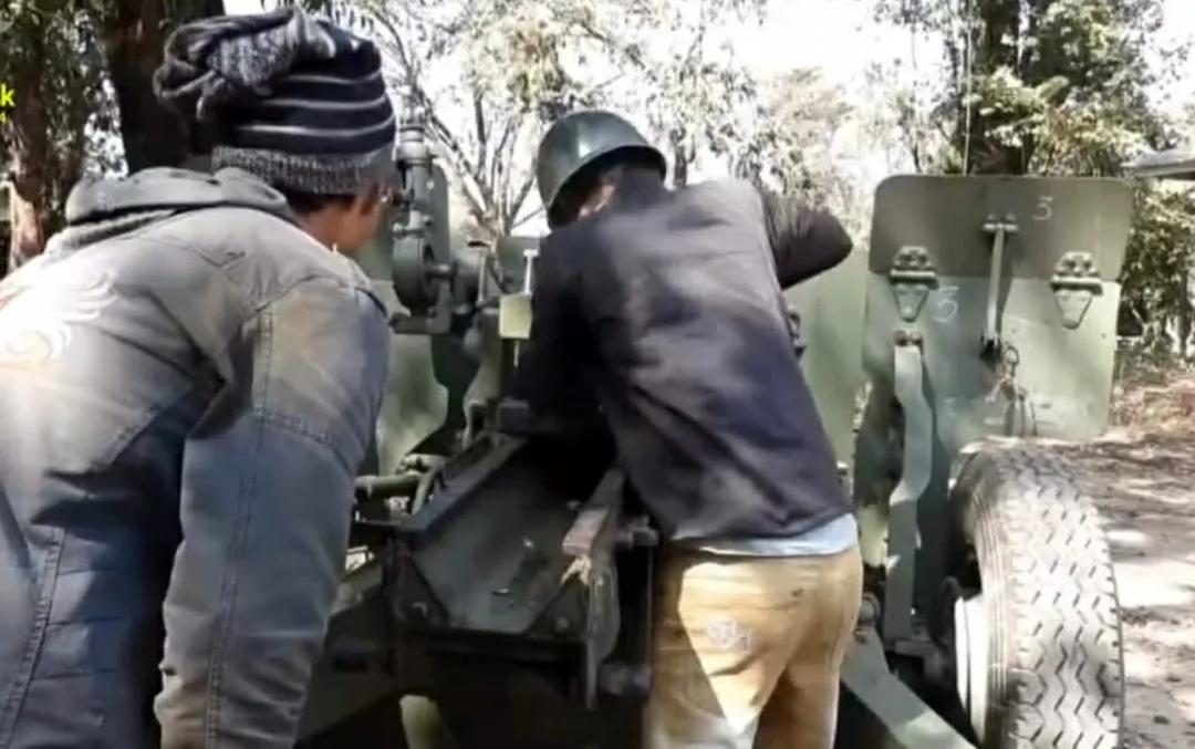 空中力量开路，两线地面推进！缅甸军方重新控制曼德勒省重镇