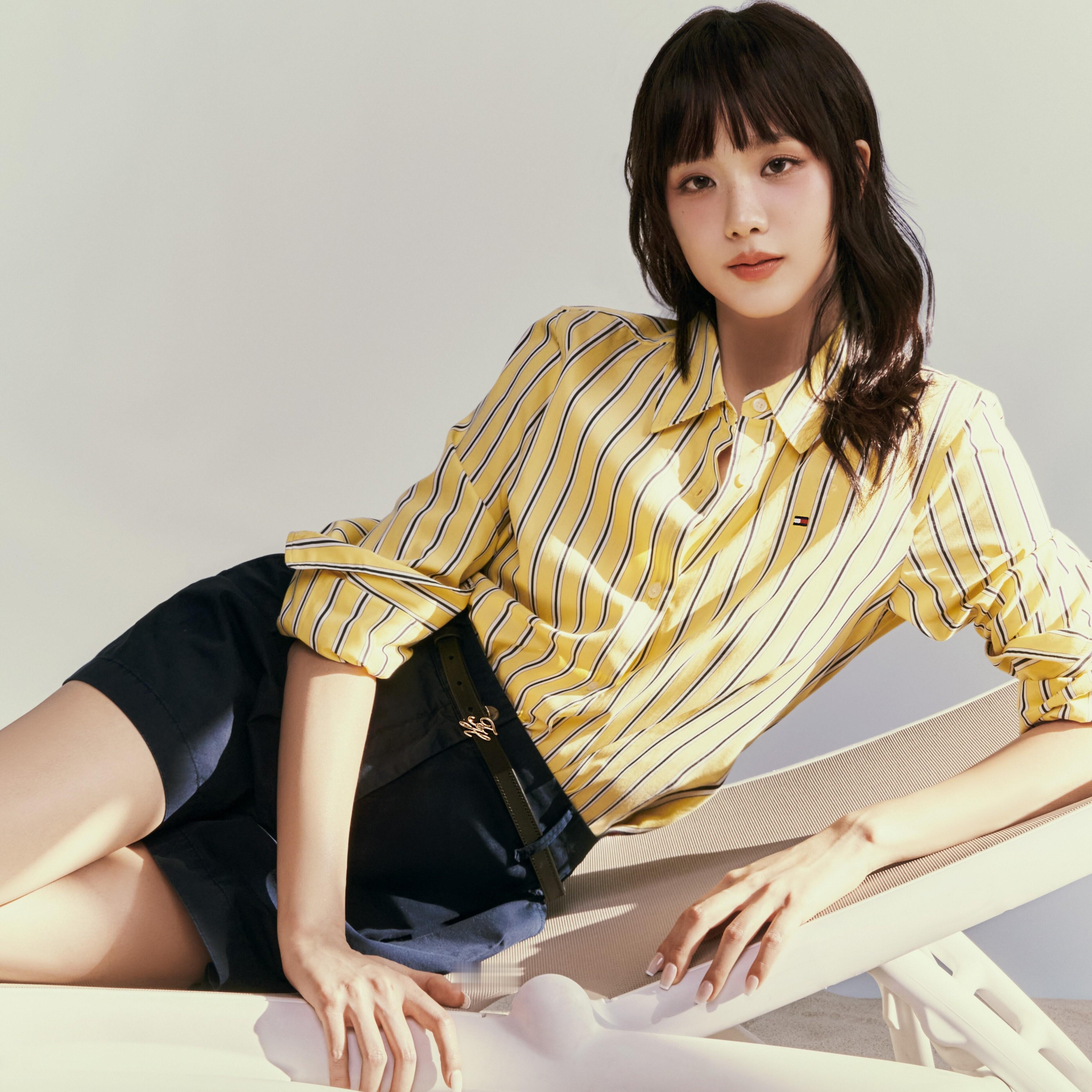 Tommy Hilfiger Japan官方X更新：JISOO 演绎的 Tomm