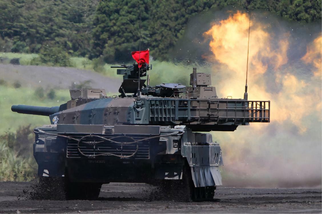每天认识一件兵器 日本10式主战坦克10式是日本陆上自卫队以新中期防卫力整备计划