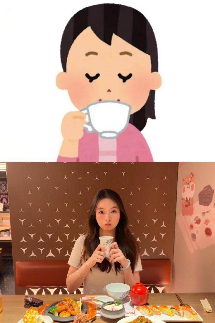 吃饭拍照套公式就是快 
