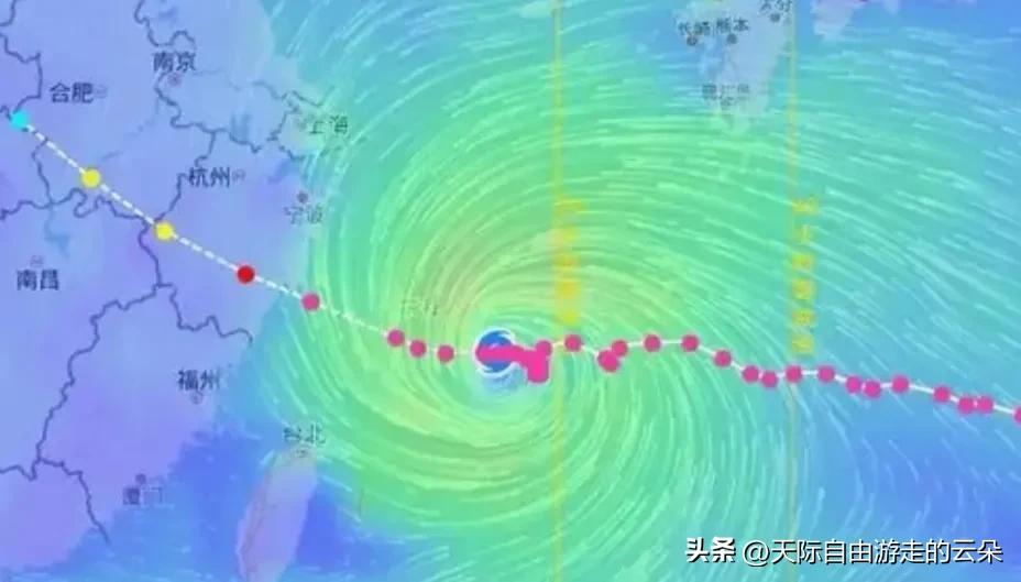 巨型“白海豚”狂飙奔袭！或正面贯穿浙江，狂风暴雨将持续数日！

环流面积堪比13